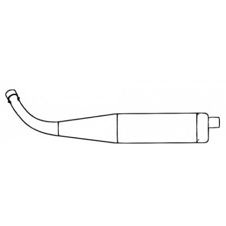 FIG. Nº 143A- TUBO ESCAPE WATER SWIFT 60 / PUMA