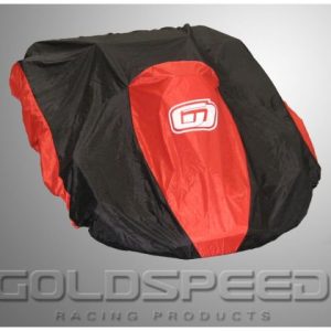 FUNDA CUBREKART NEGRO / ROJO